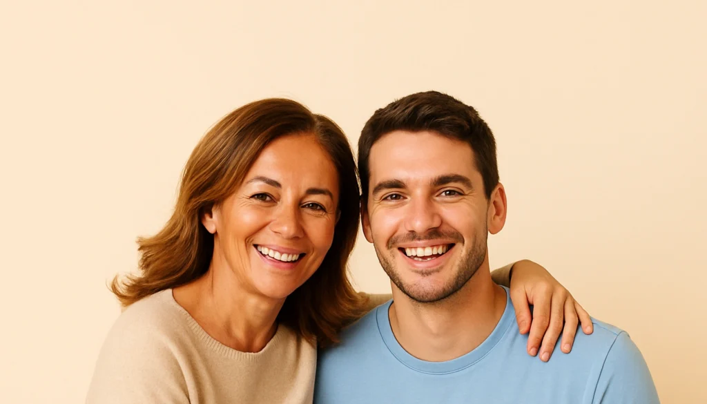 Он моложе неё